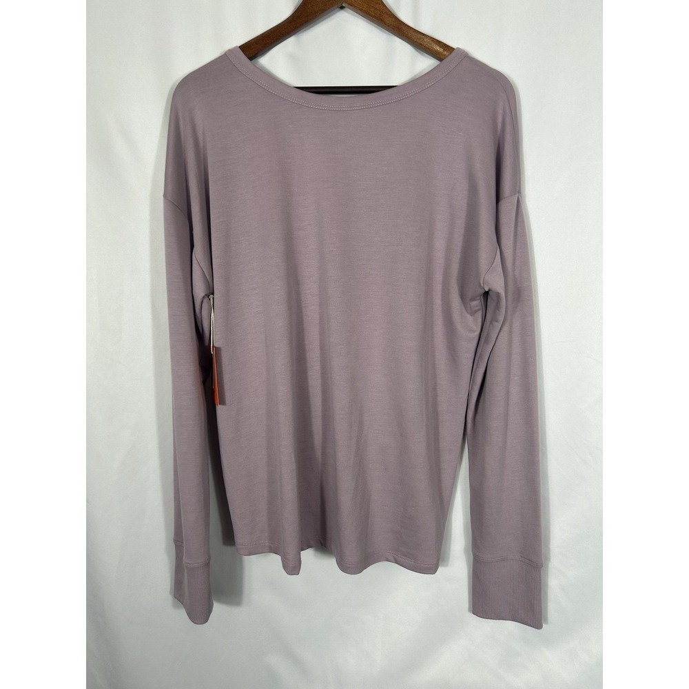 Freely Women's Willow Ruched Drawstring Pullover Top Size XL Lounge Athleisure - Picture 4 of 9